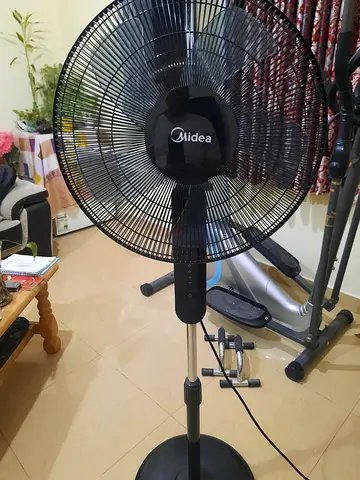 Media Standing Fan with Remote - New less used