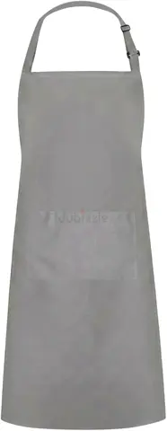 Waterproof Cotton Cooking Apron for Men  Women – 100% Cotton Heavy-Duty Kitchen Bib Apron with Pock