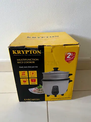 Krypton Multifunction Rice Cooker KNRC6055H - With Box