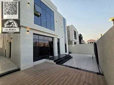 Villa for rent, AED 100,000 – First occupancy, modern design in Al Zahia, Ajman (negotiable)
