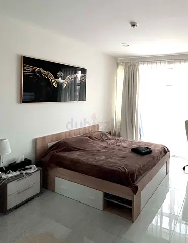 Queen Bed with Storage