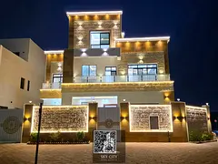 Corner villa for sale in Ajman, directly from the owner. Located on Sheikh Mohammed Bin Zayed Road a