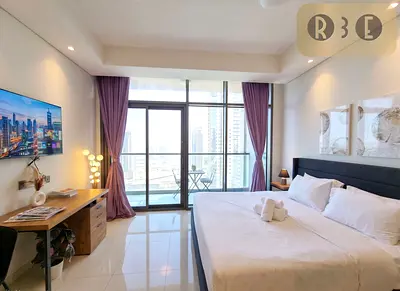 Stylish Studio in Aykon City Tower C | Sea & Canal Views | Prime Location