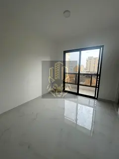 1BR master apartment with hall for rent in Al Alia, Ajman. First tenant, super deluxe finishing, pri