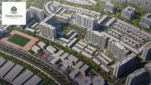 شقة من 3 غرف نوم | فيردانا ريزيدنس 6 | إطلالات على المسبح والمدينة