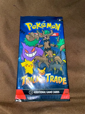 Pokémon trick or trade limited edition halloween card pack