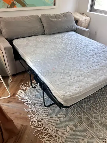 Pull out Two Seater Seater sofa bed with mattress