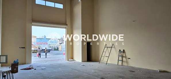 مستودع جديد للإيجار بمساحة 1,400 قدم مربع في الجرف 2، عجمان | كهرباء 20 كيلوواط | طابق أرضي