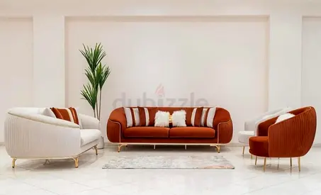 Stylish Living Room Sofa Set كنب غرفة جلوس عصري