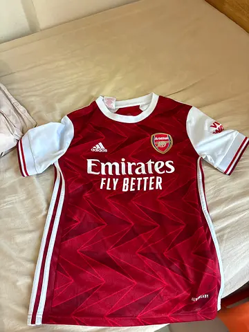 My Arsenal Adidas Home Football Jersey (Emirates Fly Better) - Good Condition
