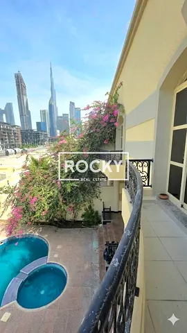 4 B/R Compound Villa | Private Pool | Burj Khalifa views.