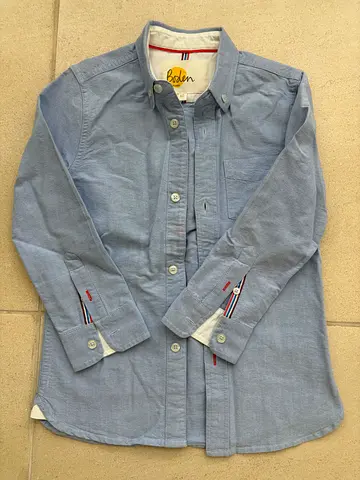 Boden Blue Boys Shirt LIKE NEW