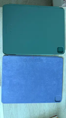 Apple iPad Cases (Set of 2) - Green  Purple