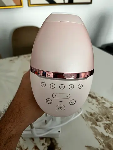 At-Home IPL Hair Removal Device (Light Pink) - Gently Used