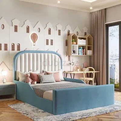 Luxurious brand new Queen size bedframe fully customisable with soft Fabric in multiple options