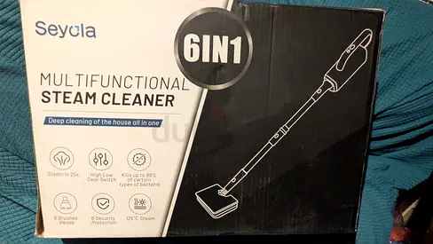 Seycla 6-in-1 Multifunctional Steam Cleaner - New in Box watt 110