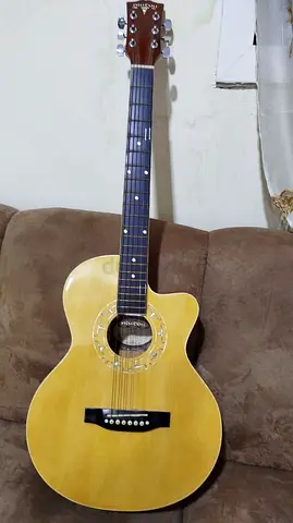 Used Mantra Acoustic-Electric Cutaway Guitar - Good Condition