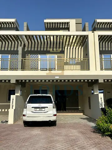 3BR Villa | Victoria DAMAC Hills 2 | Balcony & Terrace | Courtyard View