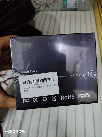 Red tiger golf rangefinder