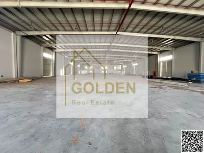 550 kW power capacity with a brand-new industrial warehouse in a prime location directly on the main road.