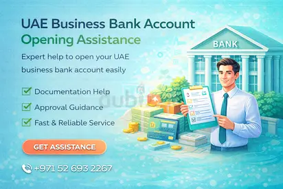 Expert assistance to open your UAE business bank account easily. We support documentation and guide
