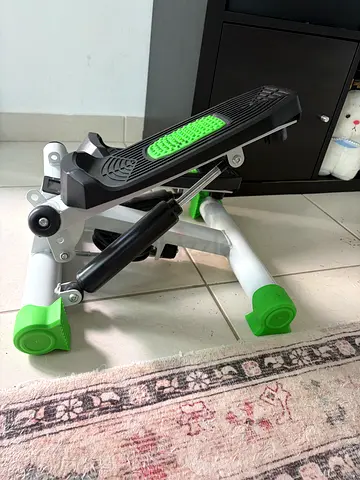 Compact Mini Stepper with Resistance Bands - Light Exercise Machine