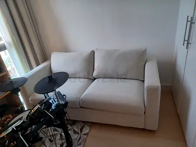 Vimle Light beige 2-seater sofa in good condition