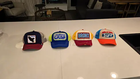 Quality Trucker Caps – Assorted Colors - Capster ,Signature 1971, Abu Dhabi 1, BRONX