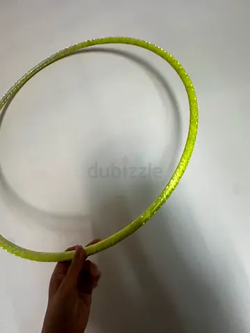 Bright Yellow Hula Hoop