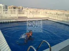 Spacious 1BR Apartment | Rufi Garden CBD | Balcony &amp; Pool Access with balcony with car parking