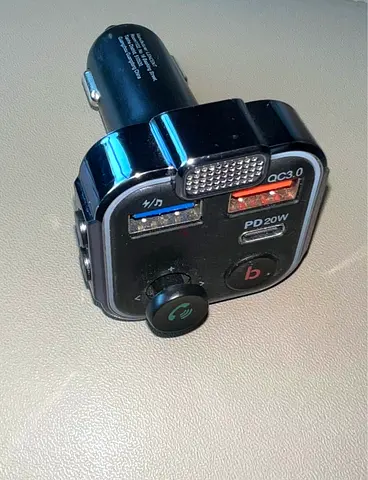 Car Bluetooth FM Transmitter with PD 20W QC3.0 Charger