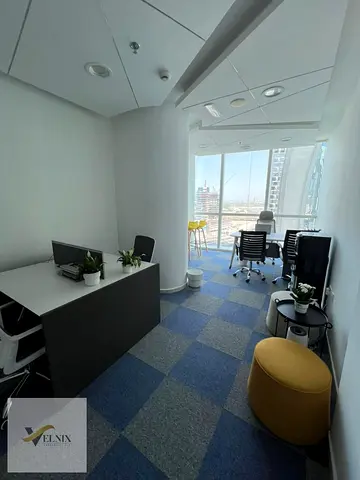 Furnished Office | Canal View | B2B | High Floor | Business Bay