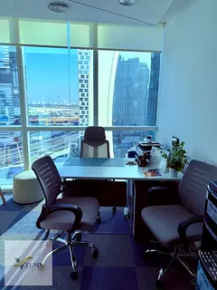 Furnished Office | Canal View | B2B | High Floor | Business Bay