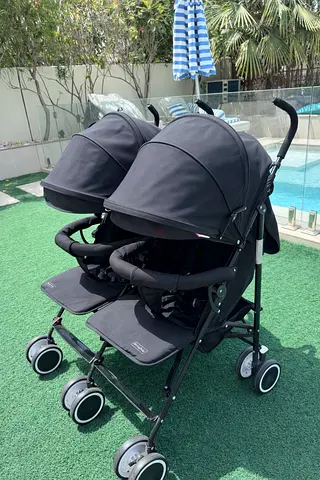 Double buggy twin stroller
