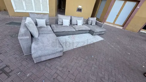 Saba Italian L shape sofa
