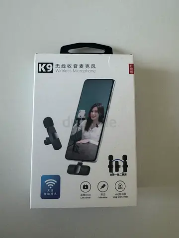 K9 Wireless Lavalier Microphone - Brand New (Unopened)