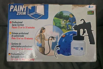 Paint Zoom Professional Spray System - Complete in Box