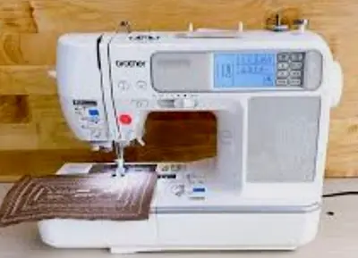 Brother innovis cr1000 sewing machine touch screen memery card option