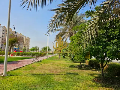 Studio apartment for sale in Princess Village with garden view, balcony, and closed kitchen, with a down payment of 155,000.