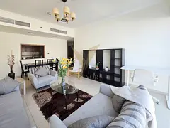 Furnished 1BR | Marina-SZR View | Vacant | Saba 3