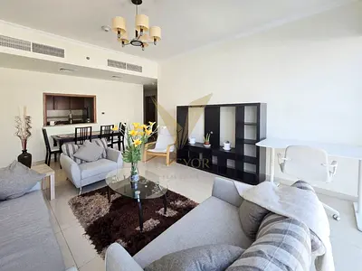 Furnished 1BR | Marina-SZR View | Vacant | Saba 3