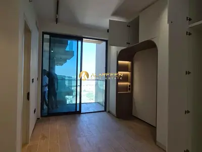 شقة استوديو | رايز ريزيدنسز JVC | شرفة وإطلالة على الأفق | دخول المسبح والنادي الرياضي