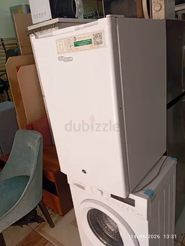 Used Vertical Freezer / Upright Freezer - White, Good Working Condition