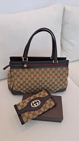 Gucci Handbag with Matching Wallet