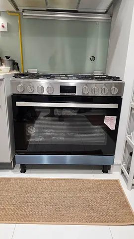 Bosch Series 6 Latest New Model 5 Burner Full Gas Cooker Range Size 90 X 60cm