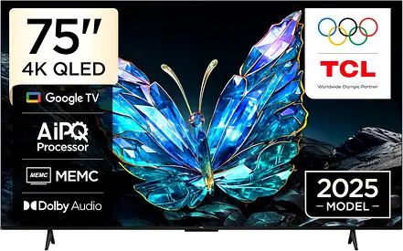TCL 75 4K QLED Google TV  2025 Model,4K UHD HDR DOLBY amazon item link - https://amzn.to/4ciZ4kk