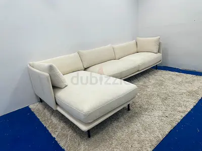 Almost brand new cratebarrel lshape sofa