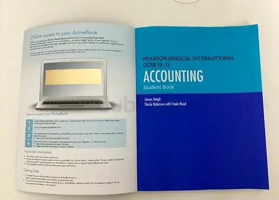 Pearson Edexcel International GCSE (9-1) Accounting Student Book