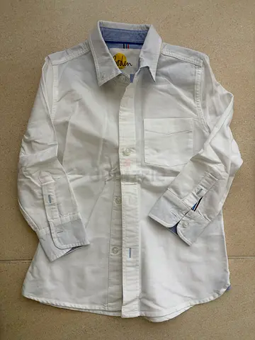 Boden Boys White Shirt LIKE NEW