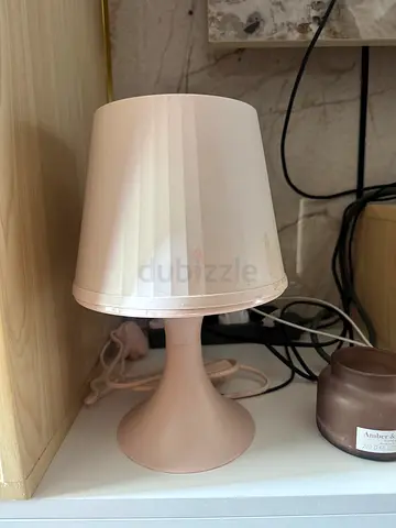Pink Ikea table lamp 10 AED 💰